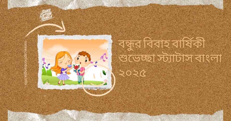 বন্ধুর বিবাহ বার্ষিকী শুভেচ্ছা
