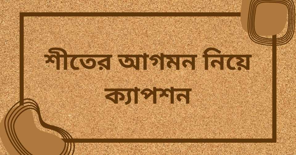 শীতের সকাল নিয়ে ক্যাপশন