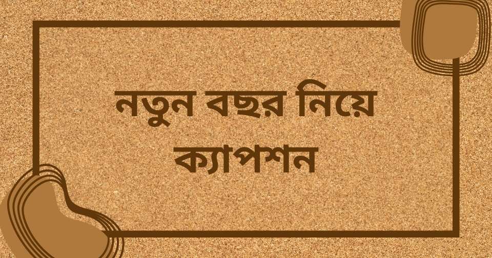 নতুন বছর নিয়ে ক্যাপশন
